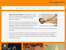 Tablet Screenshot of massage-massagen-koeln.de